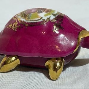 Vintage Limoge turtle box